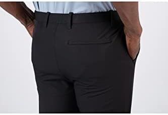 שכבה 8 מכנסי מתיחה ארוגים מהירים של גברים יבש של גברים | מכנסי נוחות יומיומיים